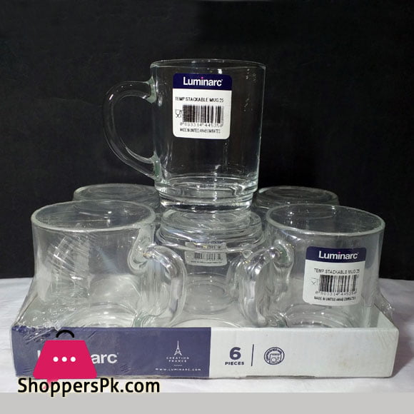 Pack of 6 - Luminarc Coffee Mug - 25 cl