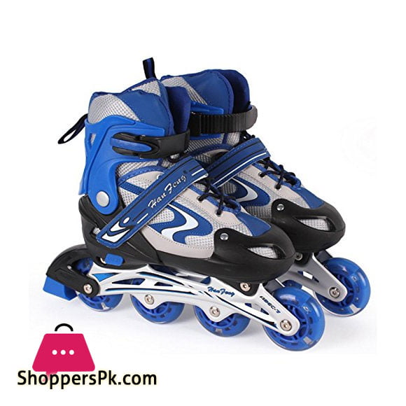Skate Shoes Adjustable Size 35 to 38 Blue S Size