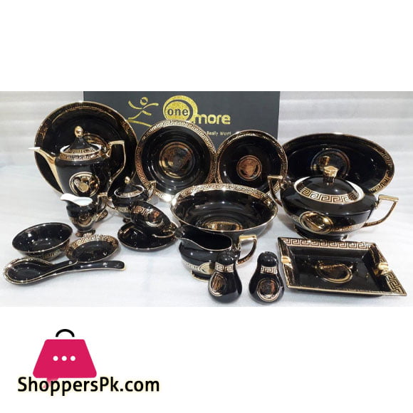 Versace Luxury Dinner Set and Tea Set 6 Person Serving 70 Pcs