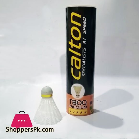 Calton Badminton shuttlecock 6 Pieces Box