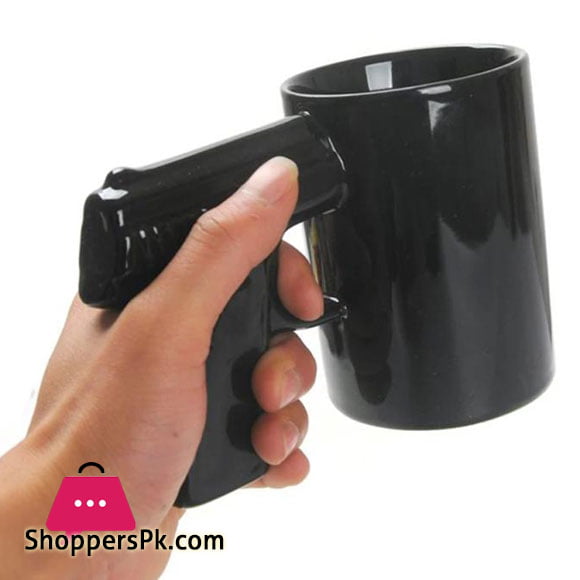 Creative Military Theme Pistol Gun Mug Ceramic Mug 330 ML