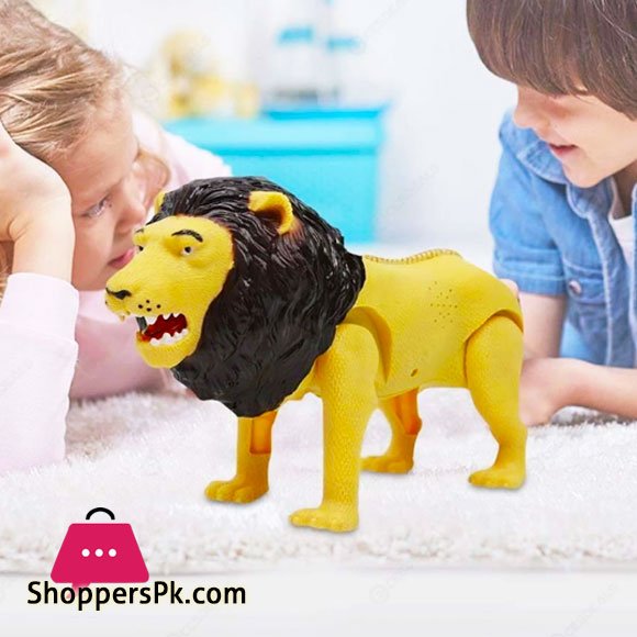 Electric Forest Lion With Walking Function