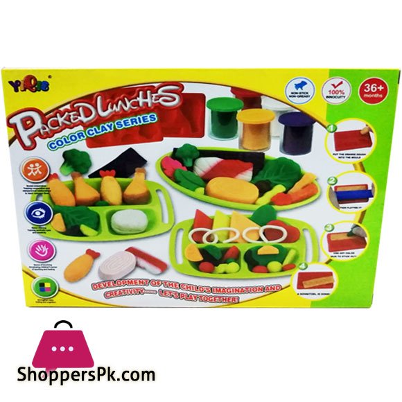 Packed Lunches Color Clay