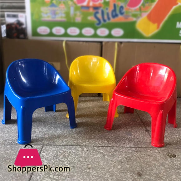 Plastic kids Chair Multi Color 1 Pcs