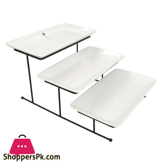 Symphony 3 Tier Rectangular Serving Dish #SY4447