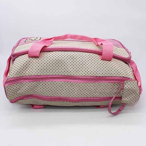 BABY BAG 5PCS SET PINK DOT M&B
