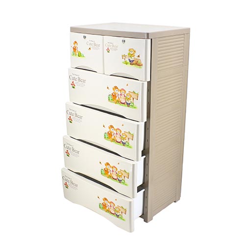 4+2 DRAWERS CUTE BEAR 160A5