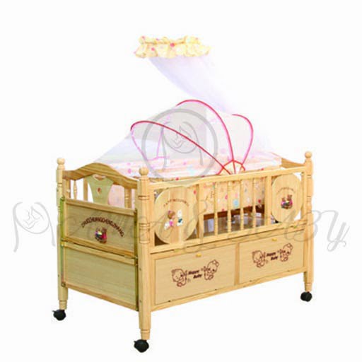 WOODEN COT 6310