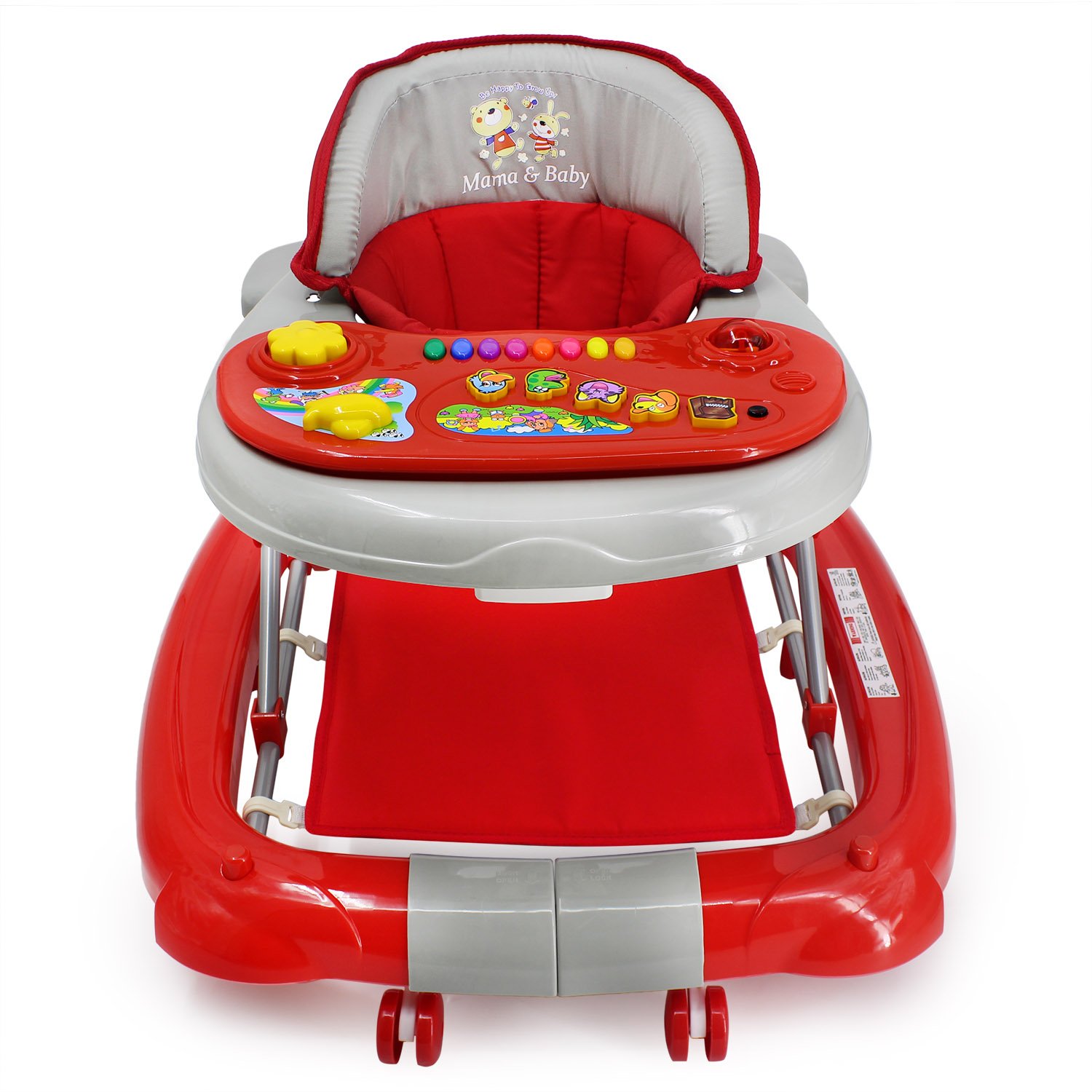 2IN1 RED GRAY WALKER T1079H Taiwan Made