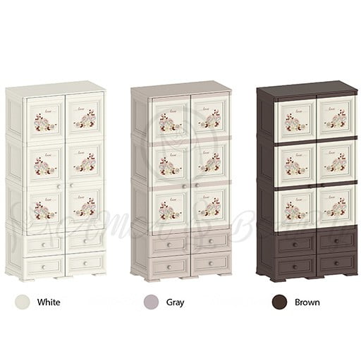 4+3LAYER LOVE RED ROSE 79403B