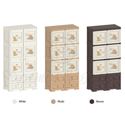 4+3 LAYER CUTE BEAR 79413B