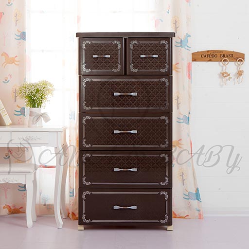 4+2 JUMBO DRAWER EUROPEAN COFFEE BROWN NA-665822