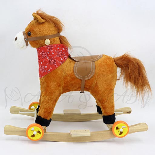 ROCKING HORSE WITH WHEEL SMALL 011+M