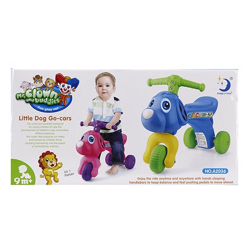 LITTLE DOG GO-CARS A2036 ACTIVITY CYCLE