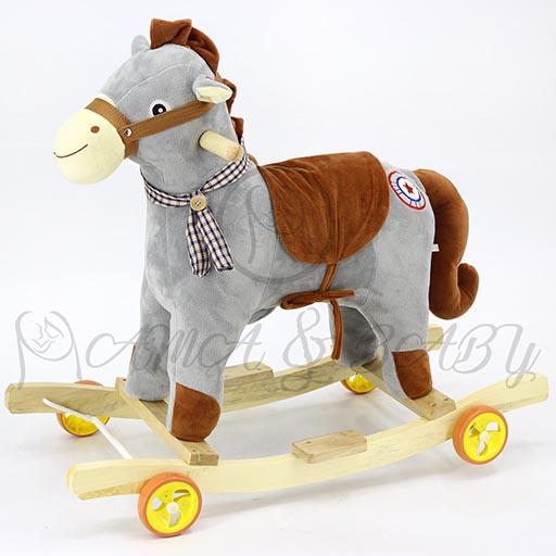 2018A wheel SMALL HORSE VELOUR