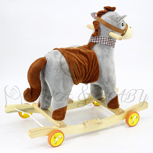 2018A wheel SMALL HORSE VELOUR