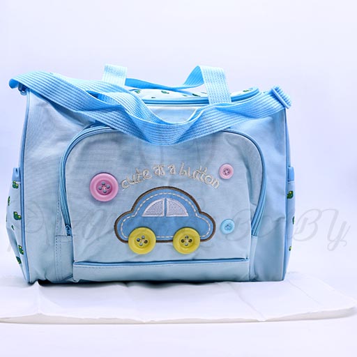 MOTHER BAG JEANS CUTE BOTTON 3PCS SET M&B