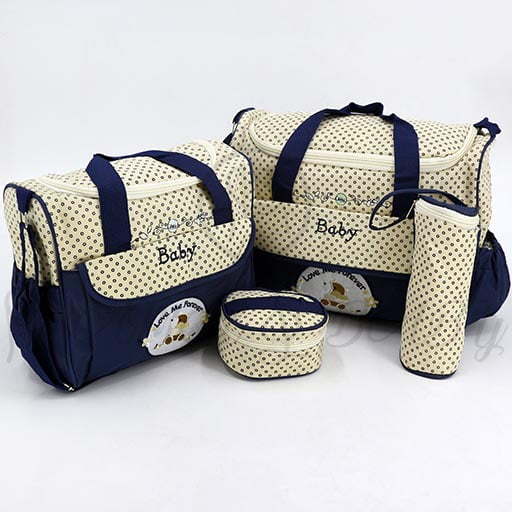 EXCLUSIVE DIAPER BAG 4PCS 8088 M&B