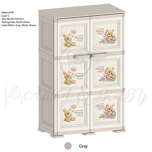 3LAYER CUTE BEAR 78413
