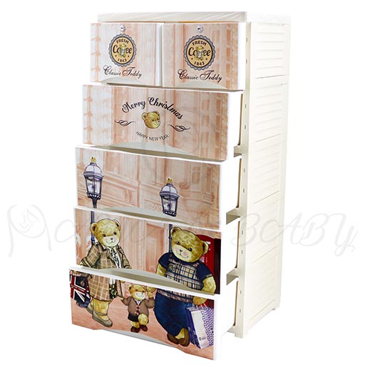 4+2 DRAWER EUROPEAN BEAR 6795