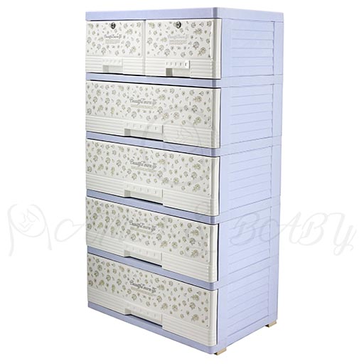 4+2 DRAWER SMALL FLORAL 6915