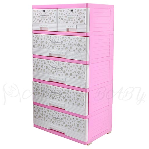 4+2 DRAWER SMALL FLORAL 6915