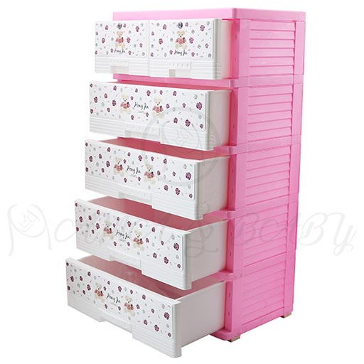 4+2 DRAWER FLORAL BEAR 6415