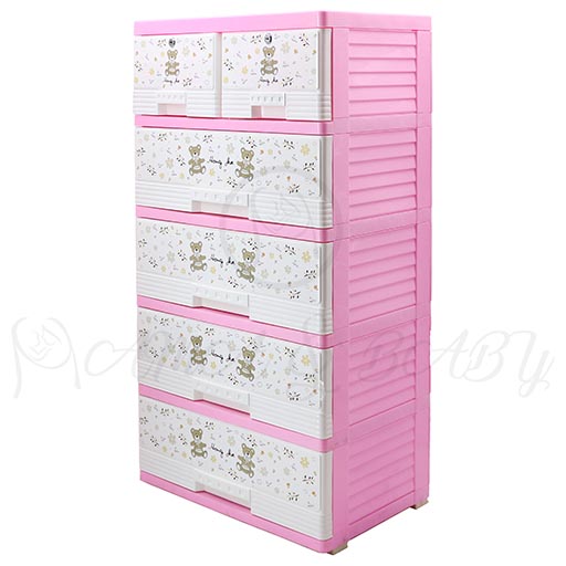 4+2 DRAWER KHAKKI BEAR 6225