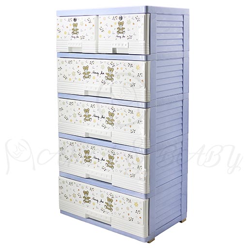 4+2 DRAWER KHAKKI BEAR 6225