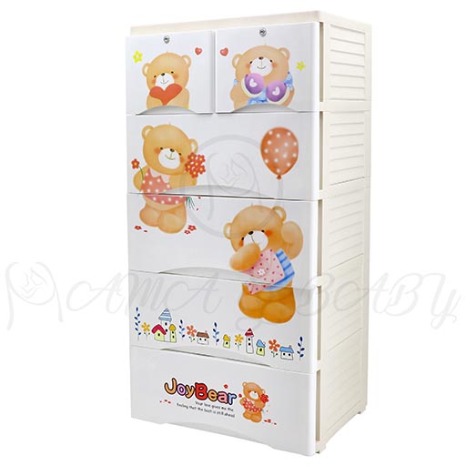 4+2 JUMBO DRAWER PLUSH BEAR 6835