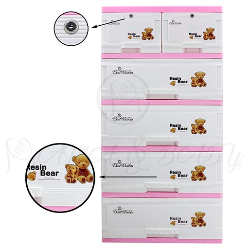 4+2 JUMBO DRAWER CLASSIC BEAR 6635