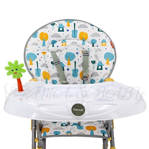 YELLOW HIGH CHAIR HC-6638(289A-847)