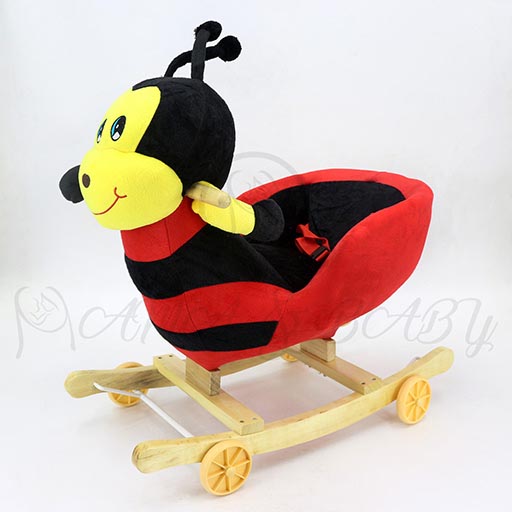 ROCKING BEE WITH WHEEL DRY-8103