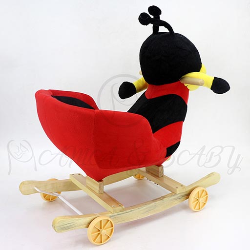 ROCKING BEE WITH WHEEL DRY-8103