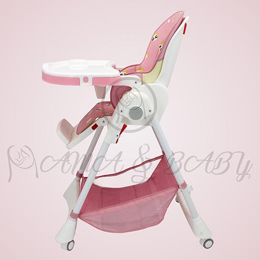 1015-C PINK PANDA (19-5) ADJUSTABLE HIGH CHAIR