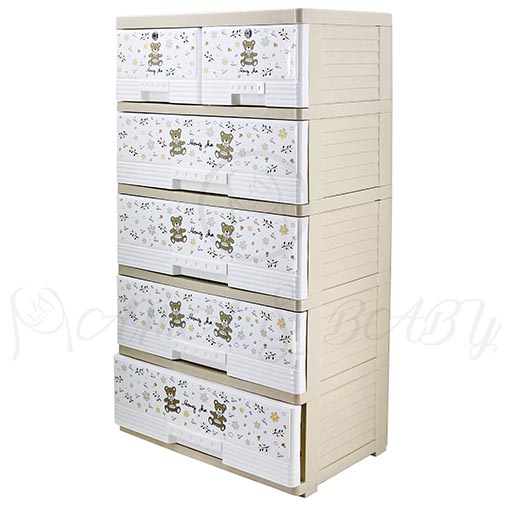 4+2 DRAWER KHAKKI BEAR 6225