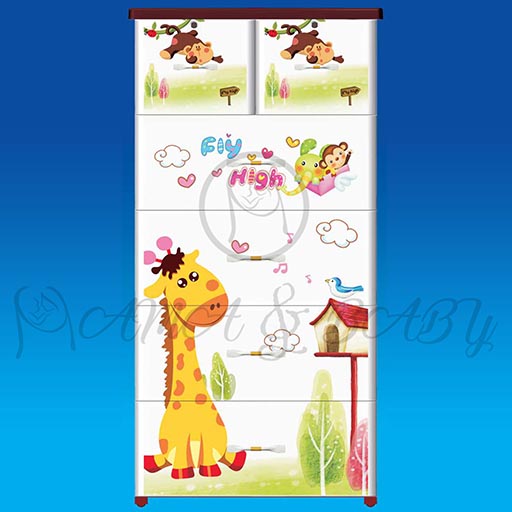 4+2 JUMBO DRAWER ANIMAL WORLD NA-665731