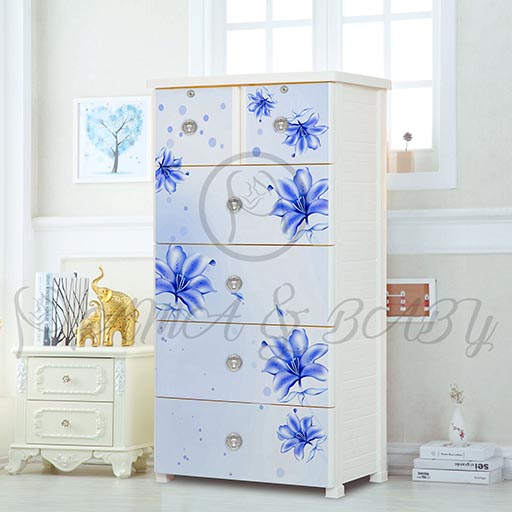 4+2 JUMBO DRAWER LOVE STORY PURPLE BLUE NA-665835