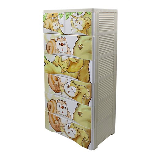 5886 SQUIRREL 5+2 DRAWER