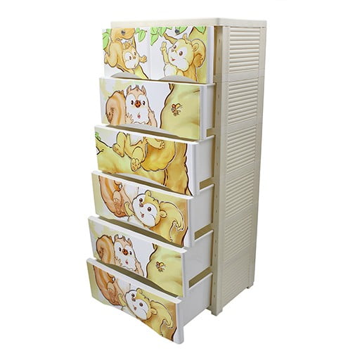 5886 SQUIRREL 5+2 DRAWER