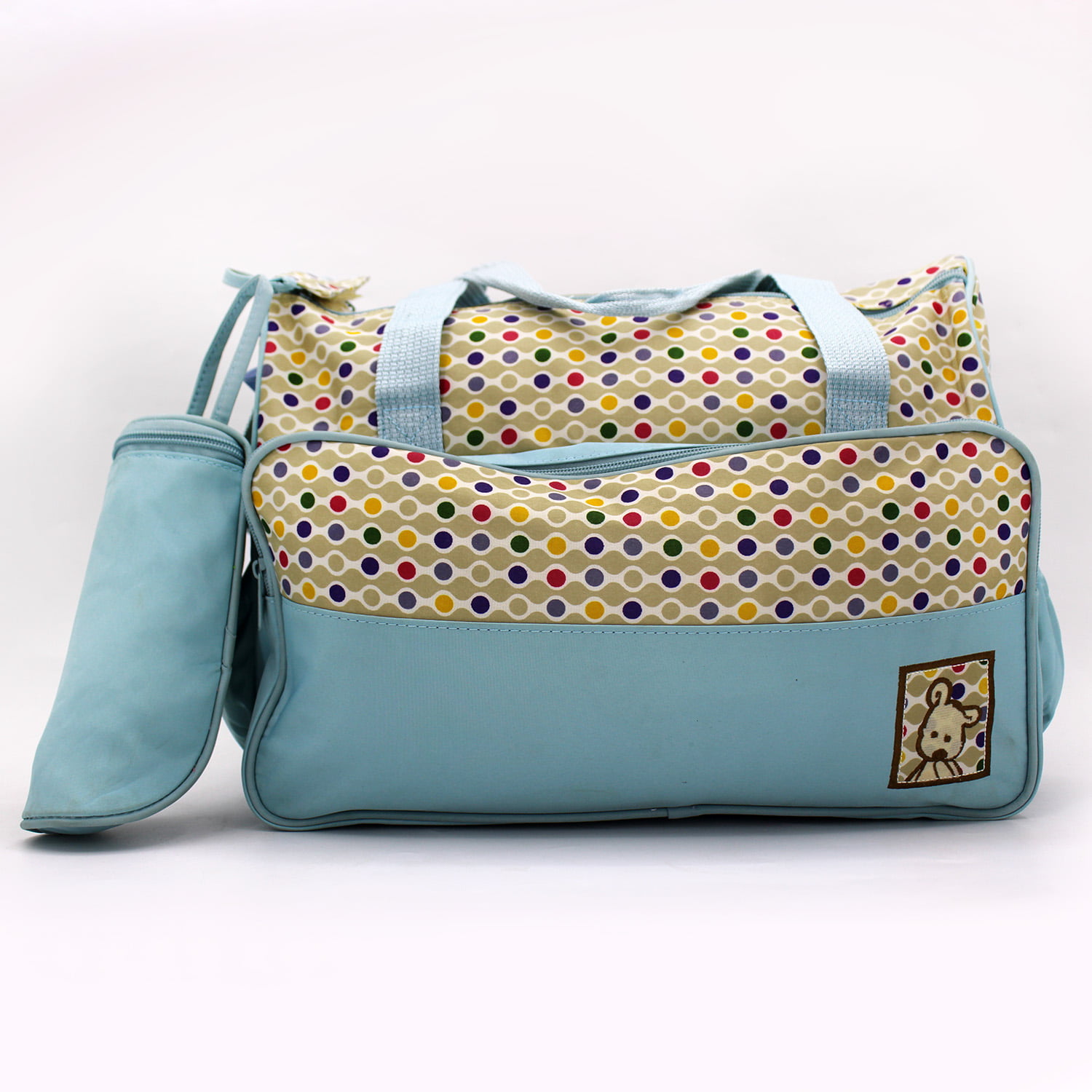 BABY BAG SINGLE DOT PRINT BEAR 831