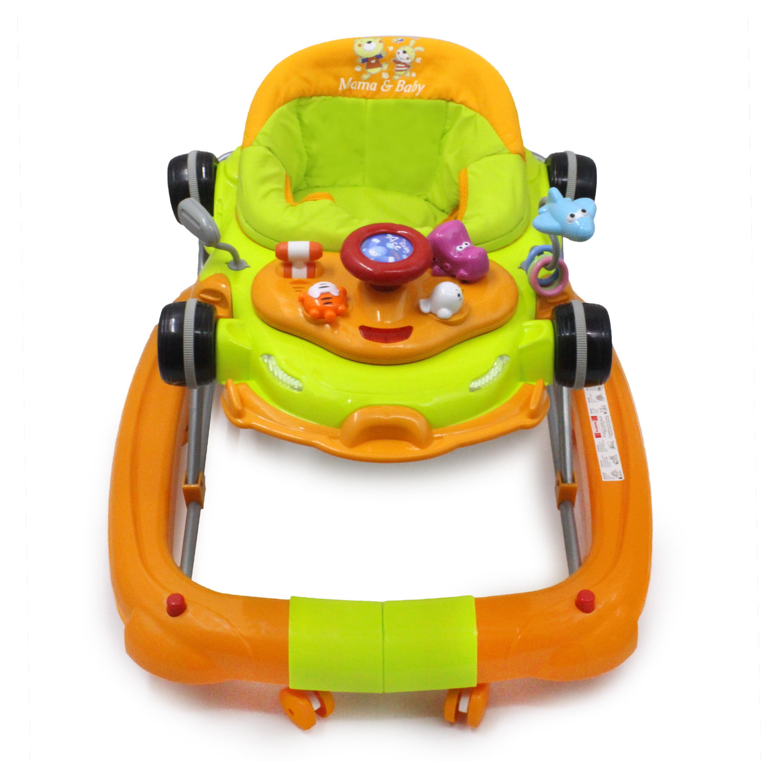 T1088H 4IN1 WALKER ORANGE GREEN