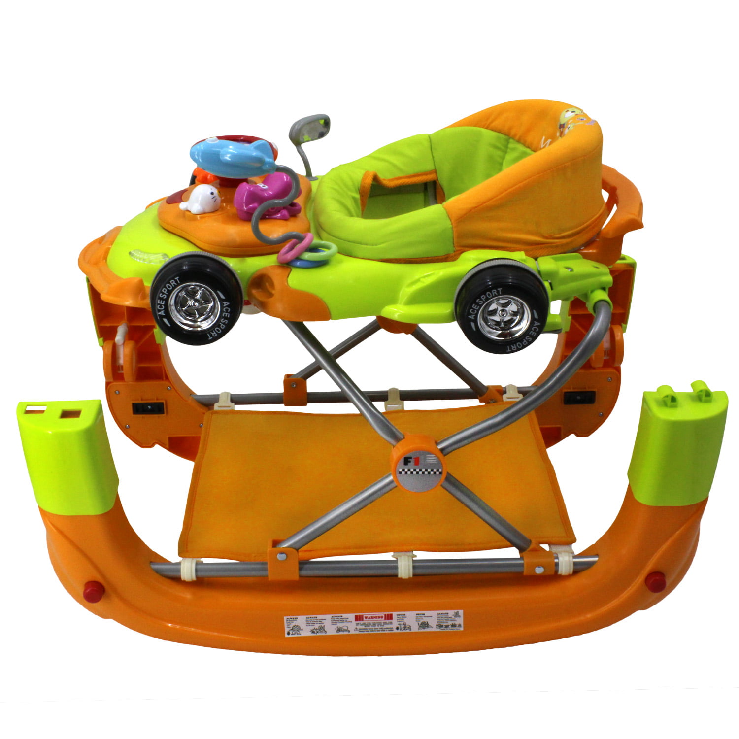 T1088H 4IN1 WALKER ORANGE GREEN