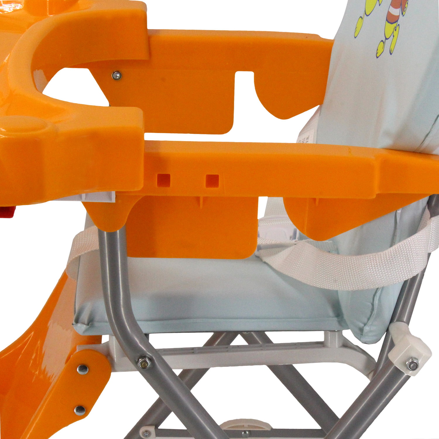 TH311N ORANGE/BLUE HIGH CHAIR TAIWAN MADE