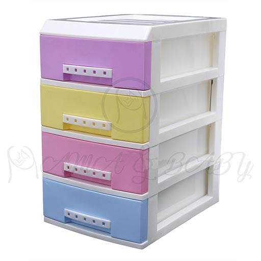 4LAYER MINI DRAWERS WITH HANDLE MULTI COLOUR HD172338