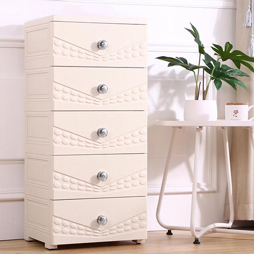 5 LAYERS DRAWERS SHANGYA CONTINENTAL – NORDIC WHITE 395512