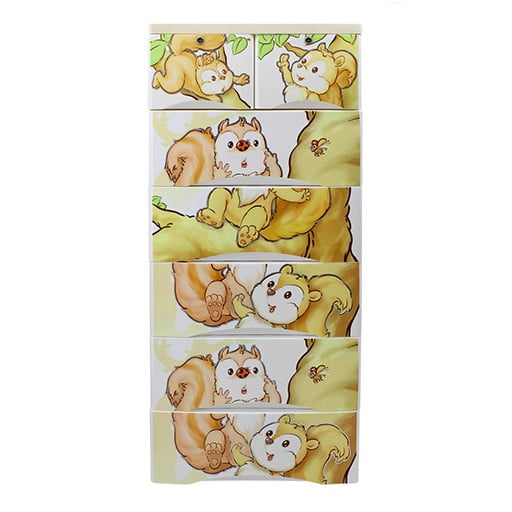 5886 SQUIRREL 5+2 DRAWER