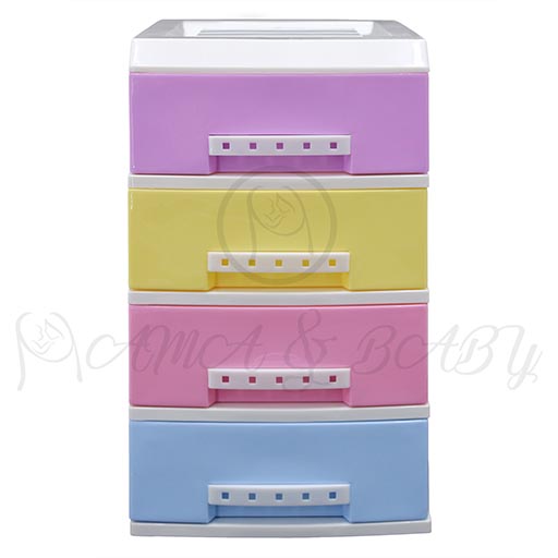 4LAYER MINI DRAWERS WITH HANDLE MULTI COLOUR HD172338