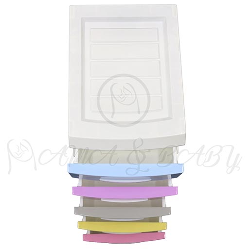 5LAYER MINI DRAWERS WITH HANDLE MULTI COLOUR JEWELLERY ORGANIZER HD172339