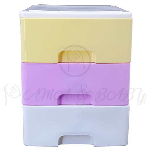 3LAYER MINI DRAWERS WITH HANDLE MULTI COLOUR HD17206